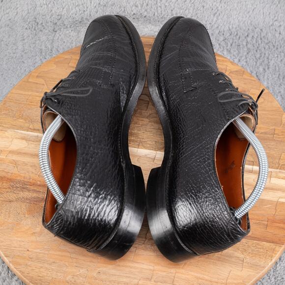Vtg Men's Footjoy Classics Genuine Sharkskin Split Toe Oxford Size 10.5 A/C - Picture 8 of 11